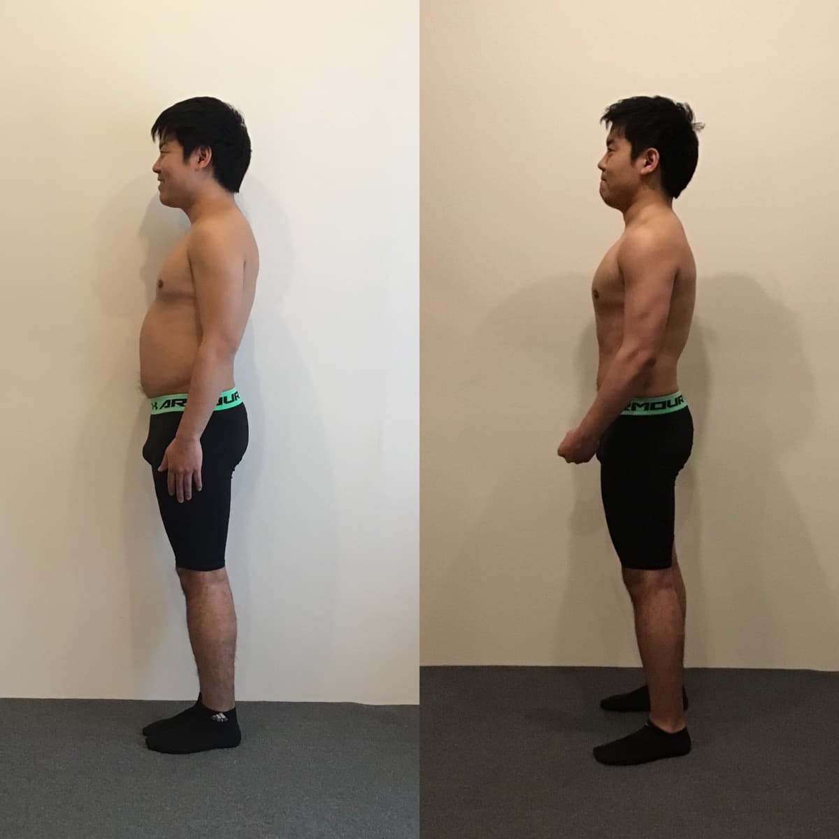 筋肉アップと脂肪ダウンに成功